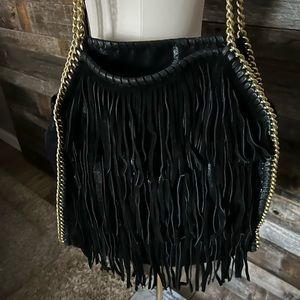 Fringe and Chain Bag